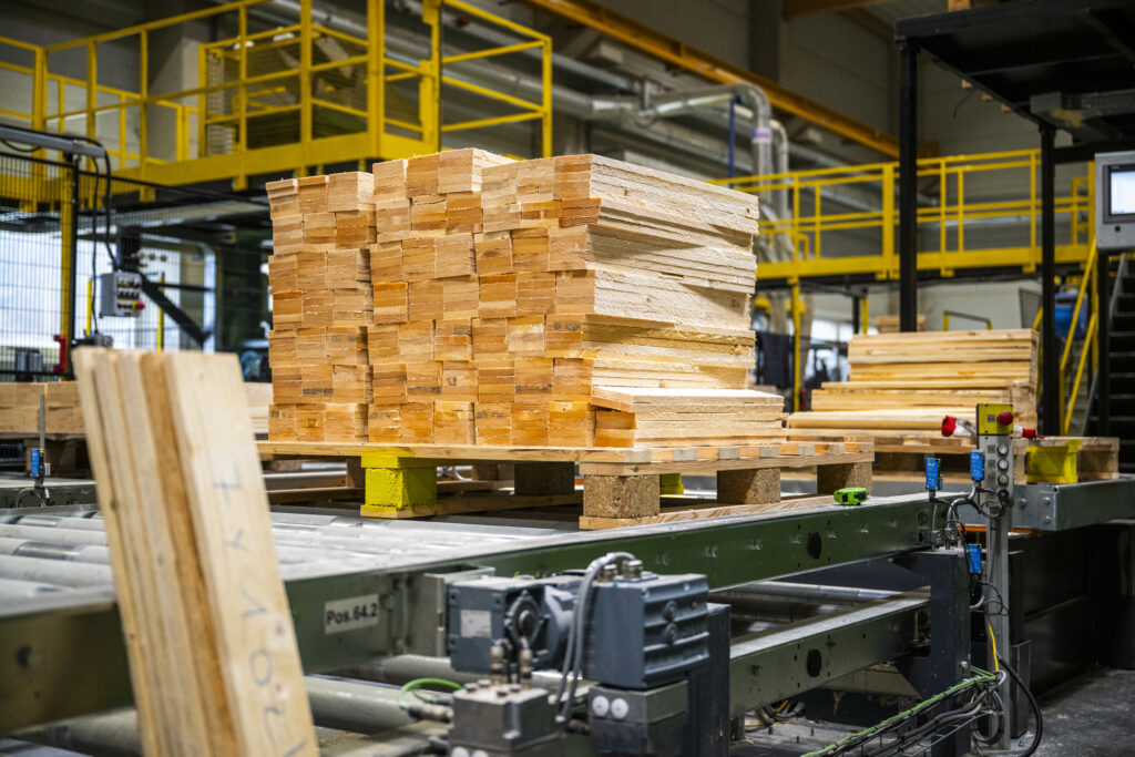 Holz in der Produktion